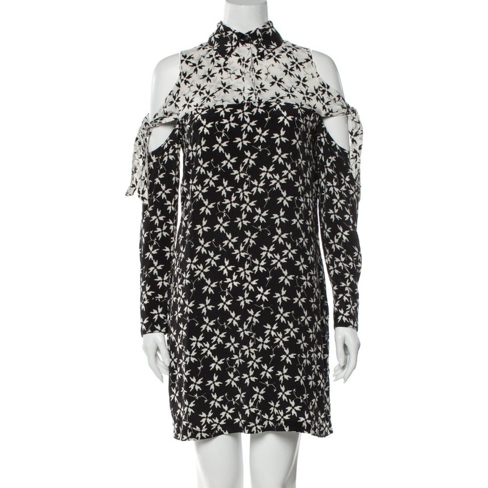 Tanya Taylor Cold Shoulder Silk Dress size 6
